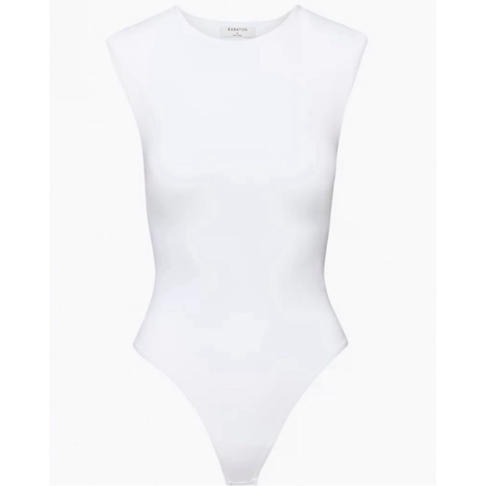 🎁FW2P/$50 Babaton contour shoulder pad bodysuit m as is read!!!
